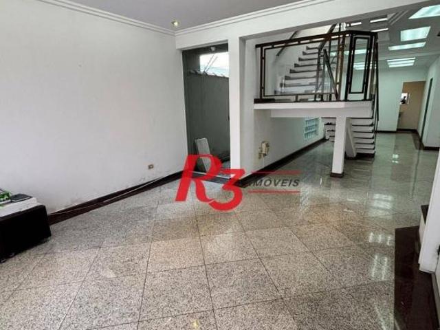 Sobrado com 3 dormitórios à venda, 329 m² por R$ 2.650.000,00 Ponta da Praia Santos/SP