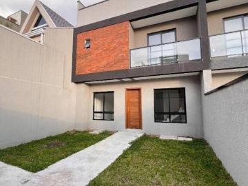 Sobrado com 3 dormitórios com terraço e jardim à venda, Xaxim Curitiba/PR