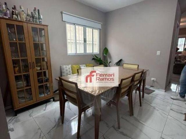 Sobrado com 3 dormitórios, 1 suíte à venda, 120 m² por R$ 790.000 Vila Nossa Senhora de Fátima G
