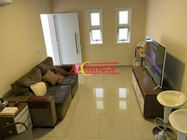SOBRADO COM 3 DORMITÓRIOS 1 SUÍTE E 4 VAGAS, 133 m² JARDIM SANTA MENA GUARULHOS SP