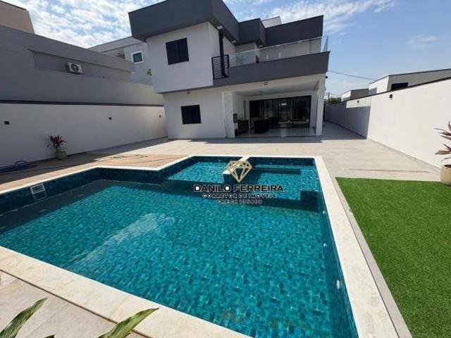 Sobrado com 3 quartos à venda, 328 m² por R$ 3.250.000 Condomínio Helvetia Park II Indaiatuba/SP