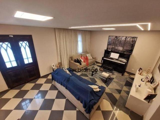 Sobrado com 3 suítes, 4 vagas à venda, 245 m² por R$ 849.000 Assunção São Bernardo do Campo/SP