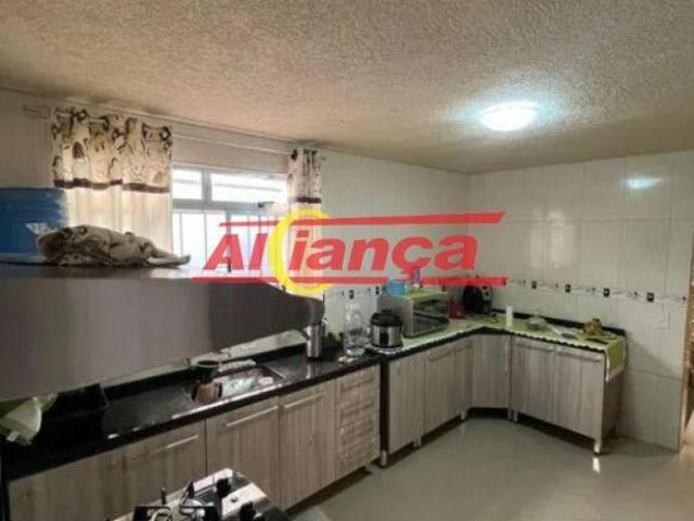 SOBRADO COM EDÍCULA 125M²,2 SUÍTES À VENDA JD DIVINOLANDIA GUARULHOS/SP