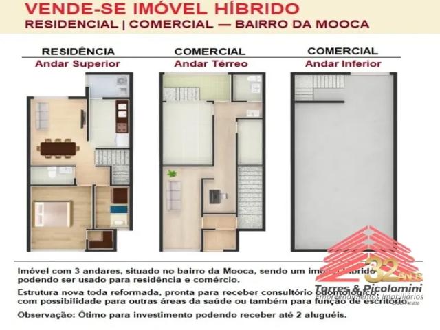 Casa para locação na Mooca, São Paulo SP: 2 quartos, 1 suíte, 1 sala, 2 banheiros, 164m² de área!