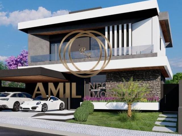 Sobrado de altíssimo padrão em construção / 04 dormitórios com suite / Condomínio Residencial Ruda /
