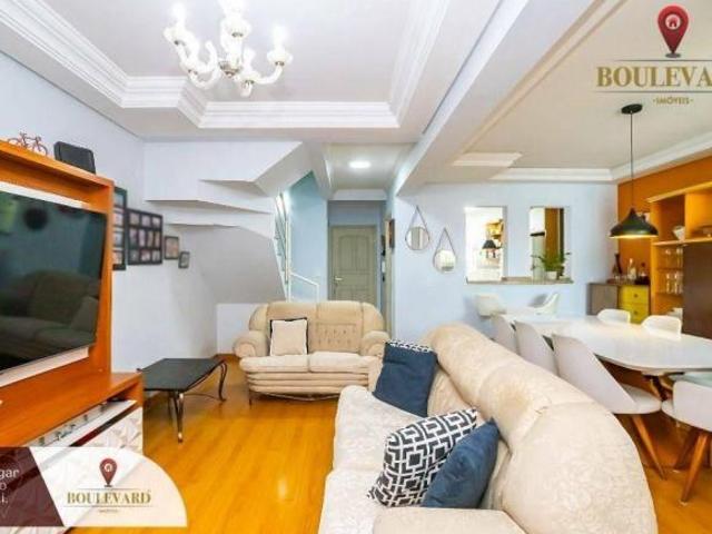 Sobrado de rua com 3 dormitórios à venda, 155 m² por R$ 850.000 Uberaba Curitiba/PR