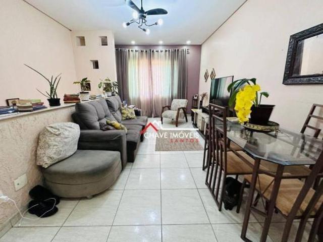 Sobrado em Marapé, Santos/SP de 118m² 3 quartos à venda por R$ 620.000,00