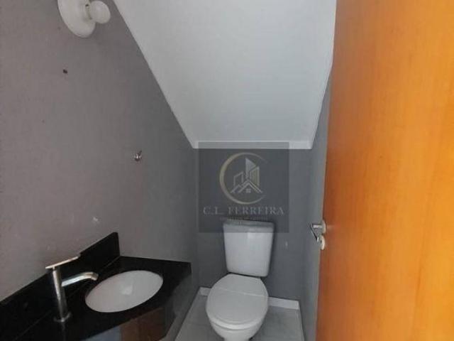 Sobrado em condomínio com 3 quartos à venda, 65 m² por R$ 390.000 Vila Tupi Praia Grande/SP