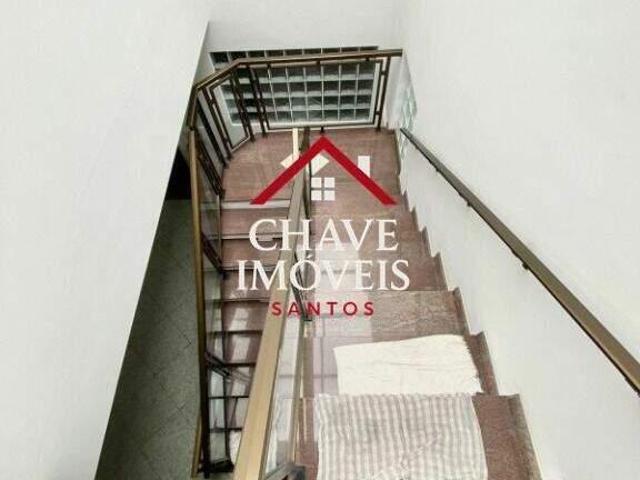 Sobrado em Ponta da Praia, Santos/SP de 330m² 3 quartos à venda por R$ 2.720.000,00