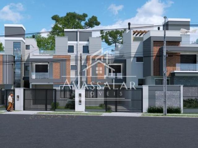Sobrado triplex com 3 dormitórios e terraço Xaxim | Curitiba PR