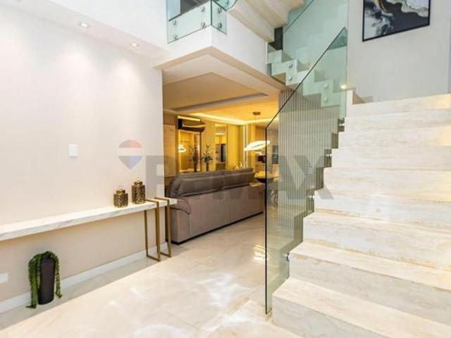Sobrado Triplex mobiliado, com 3 quartos, 2 vagas, Piscina aquecida e jacuzzi – Aristocrata – São Jo