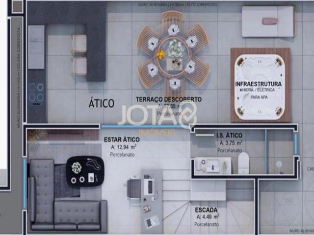 SOBRADO TRIPLEX NOVO COM TRÊS SUÍTES NO HUGO LANGE