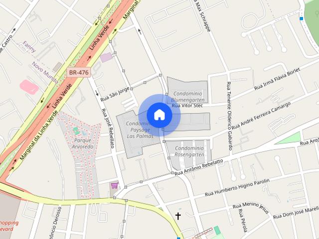 Sobrado 337m², no Condomínio Paysage Las Palmas Bairro Xaxim