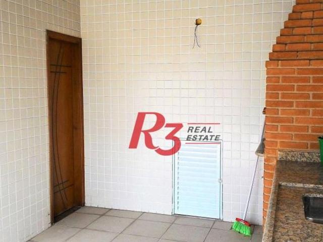 Sobrado, 410 m² venda por R$ 2.500.000,00 ou aluguel por R$ 15.100,00/mês Campo Grande Santos/