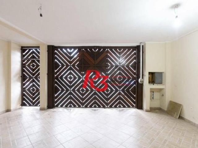 Sobrado, 430 m² venda por R$ 2.500.000,00 ou aluguel por R$ 15.000,00/mês Campo Grande Santos/