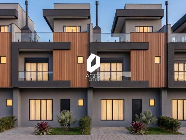 Sobrados no Água Verde | 3 Suítes, Terraço e Churrasqueira | Villagio Treviso