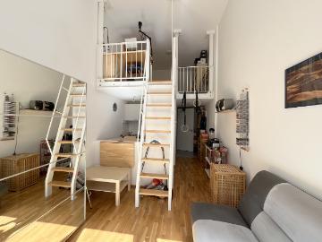 Sofort beziehbar einzigartiges Galerie Apartment mit Terrasse