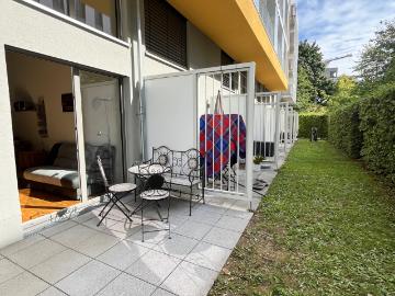 Welfenstraße, München, Obere Au - Terrasse