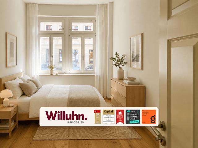 Sofort einziehen nahe Zentrum | Modernisiert | Fußbodenheizung | Fernwärme | Balkon | Tageslichtbad