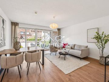 Sofort einzugsbereit: Frisch modernisierte 3 Zimmer ETW mit großem Balkon in bester Lage von Hüls