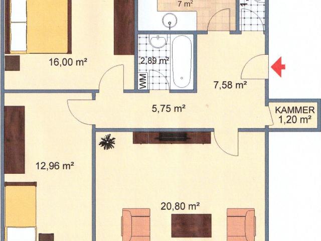 Sofort loswohnen: stilvolle Wohnung mit Weitblick, Munchen Amsterdam Apartments for Rent