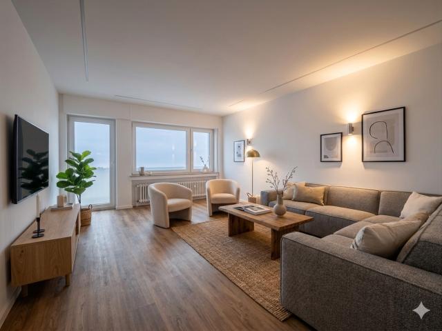 Sofort wohlfühlen – frisch sanierte 2 Zimmer Wohnung mit Balkon