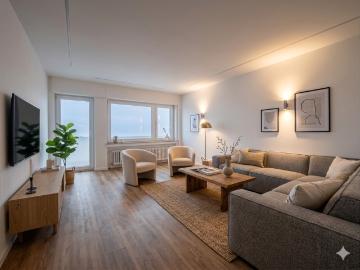 Sofort wohlfühlen – frisch sanierte 2 Zimmer Wohnung mit Balkon