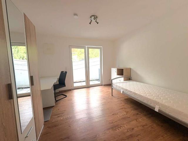 Sofort verfügbar: Möblierte Studentenwohnung mit Terrasse in Ingolstadt