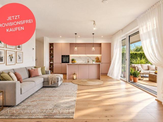 Sofort vermietbar! Provisionsfreie 4 Zimmer Wohnung mit Abendsonne | Grün und Bergblick | 2 Bäder