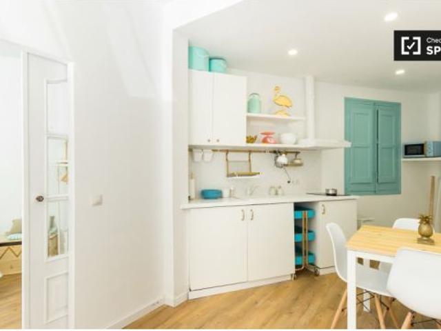 Soleada y encantador apartamento de 1 dormitorio en alquiler en Legazpi