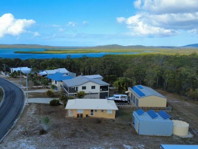 Solid brick home, high clearance shed, ocean views!