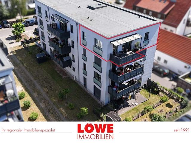 Solide vermietete, barrierearme 3 Raum ETW mit Balkon im Zentrum von Ludwigsfelde!