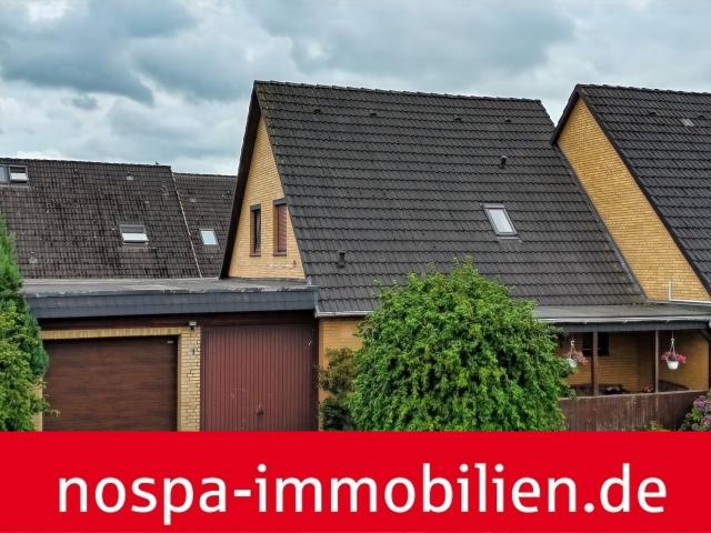 Solides Zuhause mit Garten, Terrasse und Garage