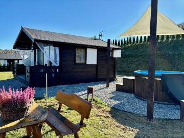 Solina: 35 m2 dom z jacuzzi, sauna, infrastruktura
