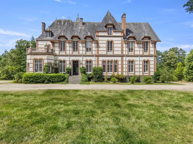 Sologne Elégant château au coeur d'un remarquable parc arb. 750m² Salbris