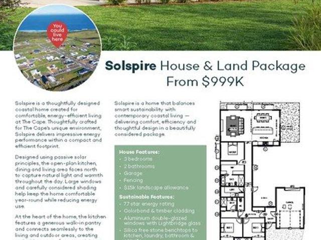 Solspire House & Land FROM $999K PLUS $15k Landscape Allowance