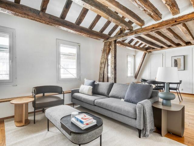 Sophisticated One Bedroom Escape in Paris, Paris Amsterdam Apartments for Rent