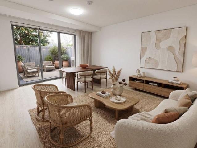 Sophisticated Apartment with Expansive North Facing Courtyard