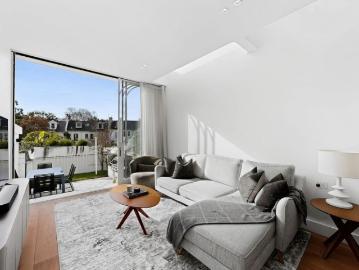 Sophisticated Designer Renovation and Sun Drenched Courtyard