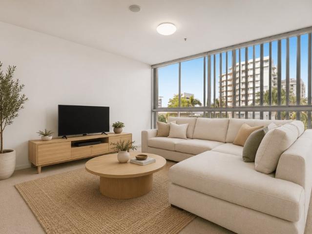 Sophisticated Riverside Living in the Prestigious Peninsula Apartments