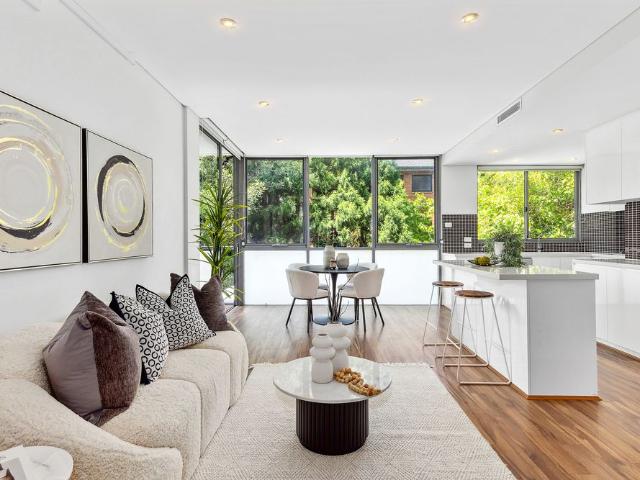 Sophisticated Style Meets Extraordinary Scale with this 1 Bedroom Apartment