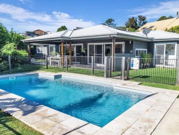 Sophisticated Single Level Coastal Home Moments From Tathra Beach