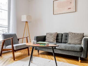 Sophisticated Two Bedroom Apartment in Paris, Paris Amsterdam Apartments for Rent