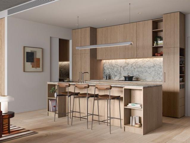 Sophisticated Two Bedroom Residence with North Facing Terrace