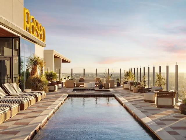 Luxury Living with Rooftop Terrace Pool & Fitness Center | 3BR/3.5BA | $19,089/mo | Rainey Street