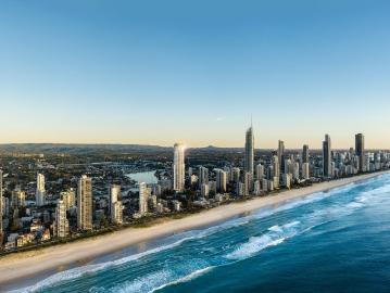 Sophisticated 2 bedroom apartment capturing sweeping eastern ocean views