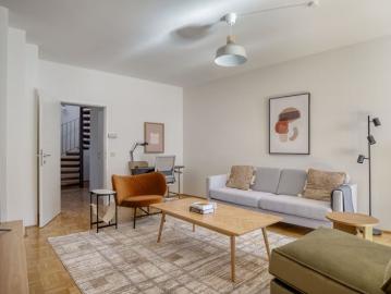 Sophisticated 3 room flat in Döbling with balcony view over the city, Vienna Amsterdam Apartments for Rent
