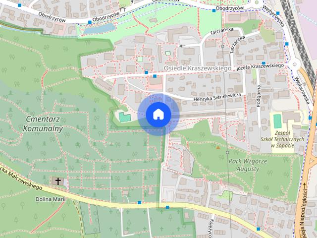 Sopot, Kamienny Potok, H. Sienkiewicza, mieszkanie, do wynajęcia, 2 pokoje