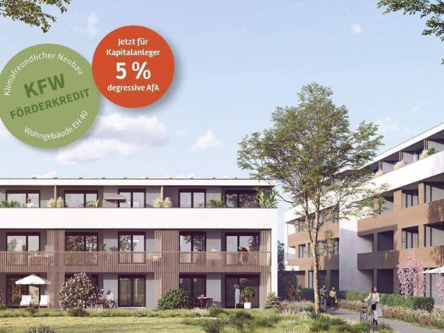 Sorglos wohnen im Alter: Moderner Neubau 55+ mit professionellem Betreuungsangebot 2 Zimmer Wohnung Service Wohnen Breitengüßbach 21