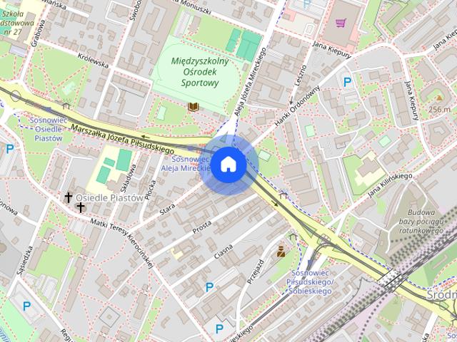 Sosnowiec, Centrum